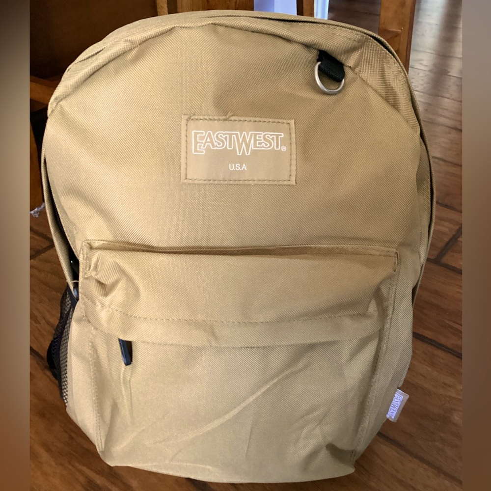 EastWest Backpack Beige Color NWOT
